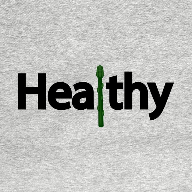 Healthy typography design by DinaShalash